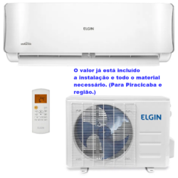 Ar Condicionado Split Hi-Wall Elgin Inverter Eco Life 12.000 BTU/h Frio 220V
