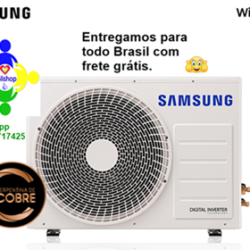 Ar Condicionado Split Hi-Wall Samsung WindFree Inverter 18.000 BTU/h Quente/Frio 220v
